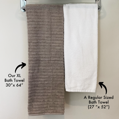 Towels by GUS Blue Ridge Collection - Luxury American Made Ribbed Cotton Towels