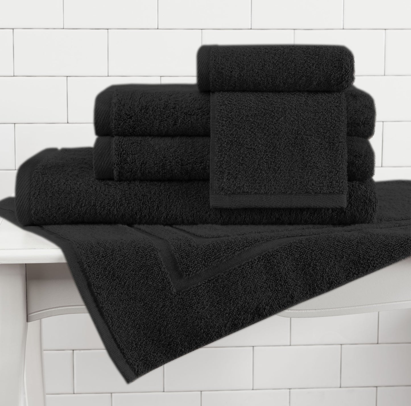 100% Cotton USA Towels 6 Piece Sets - 11 Colors! - TowelsbyGUS