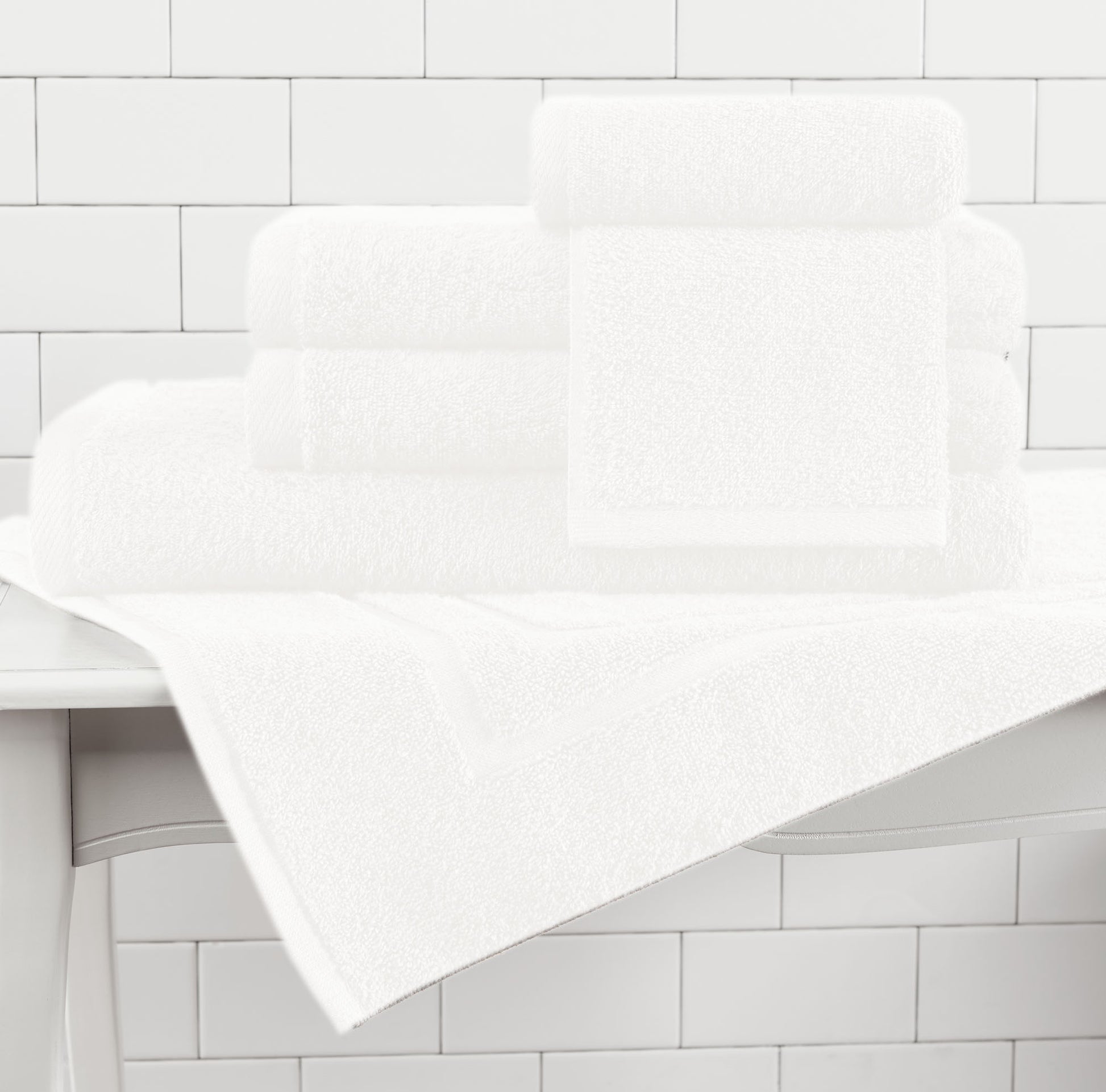 Towels Beyond Luxury 6 Piece Towel Set - 100% USA Cotton, Very