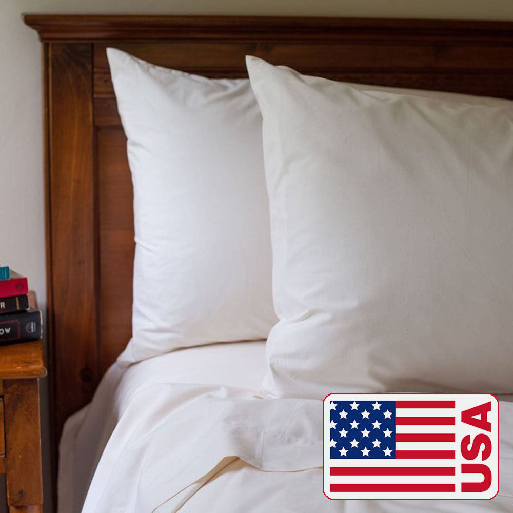 New! Made in the USA 100% Organic Cotton Monogrammed Pillow Cases | Towels by GUS